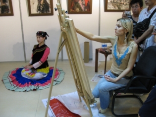 Выставка Репинцев в Пекине. Май 2009 г (4)